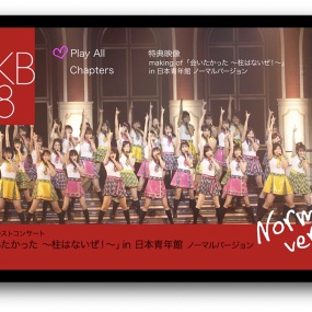 AKB48结团首个演唱会 – ファーストコンサート「会いたかった~柱はないぜ!~」in 日本青年館 ノーマルバージョン《ISO 48G》