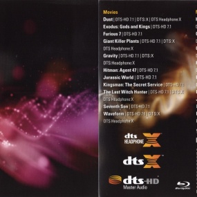 DTS蓝光演示碟 2016 DTS Demo Disc Vol.20 DTS-X DTS-HDMA 7.1《ISO 16.1GB》